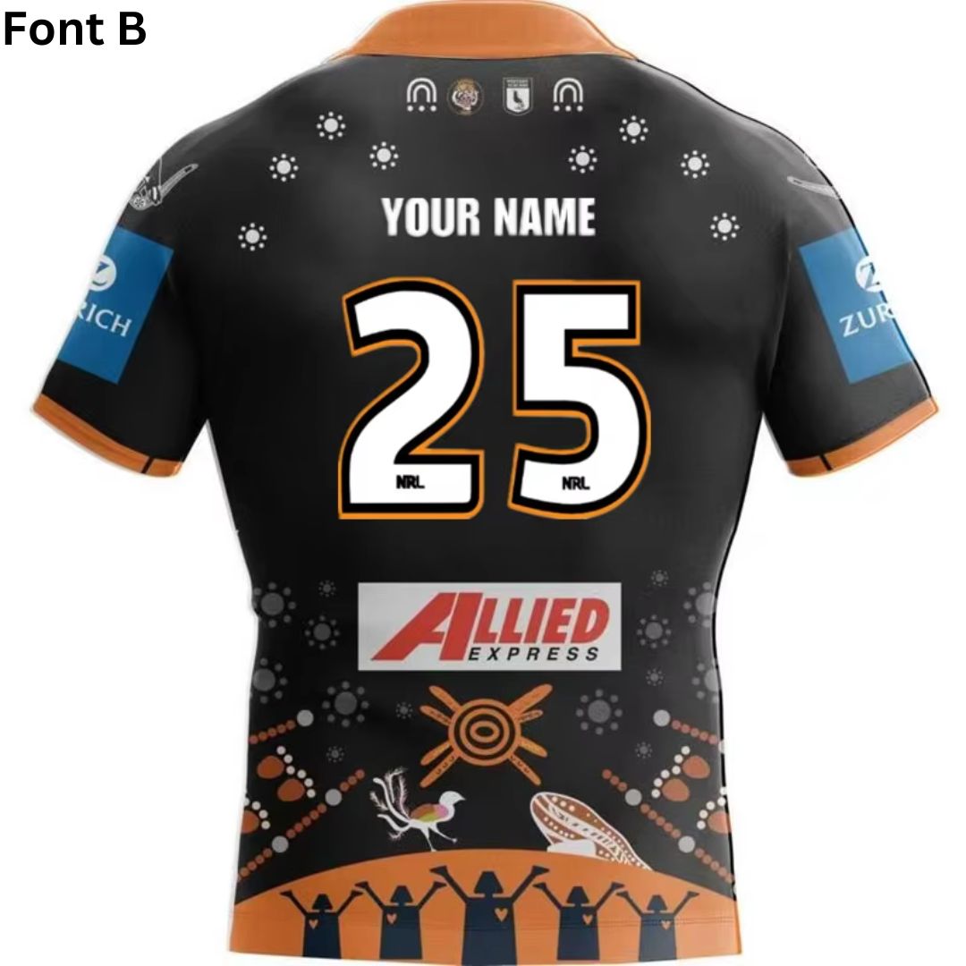 Wests Tigers 2025 Indigenous Jersey