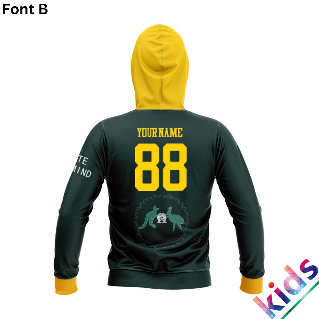 Australia Kangaroos 2024 Kids Home Hoodie