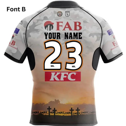 Wests Tigers 2023 ANZAC Jersey