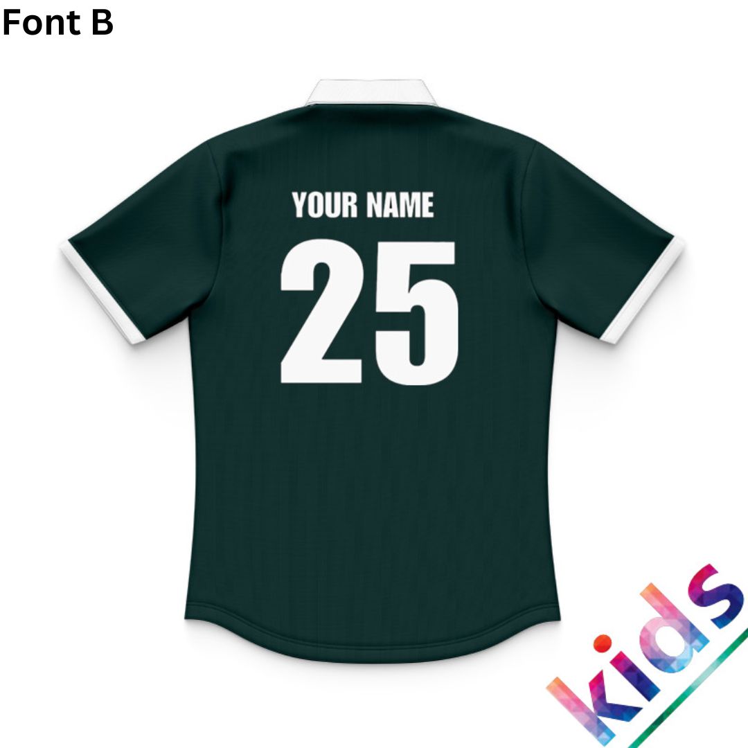 British & Irish Lions 2025 Kids Green Training Polo Shirt