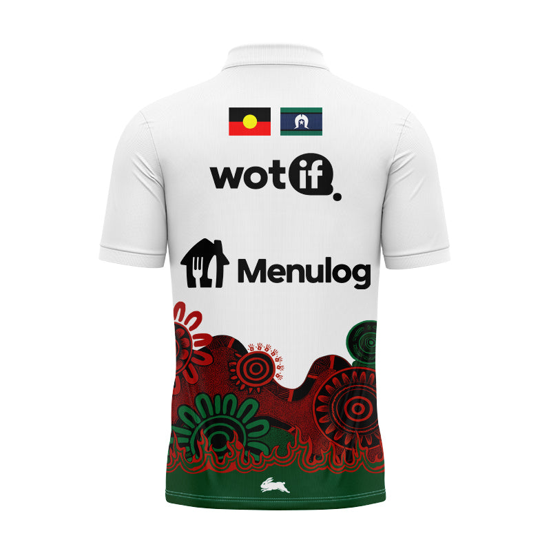 South Sydney Rabbitohs 2025 Indigenous Training Polo Shirt