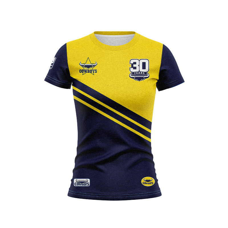 North Queensland Cowboys Women's 30th Anniversary Limited Edition Shirt