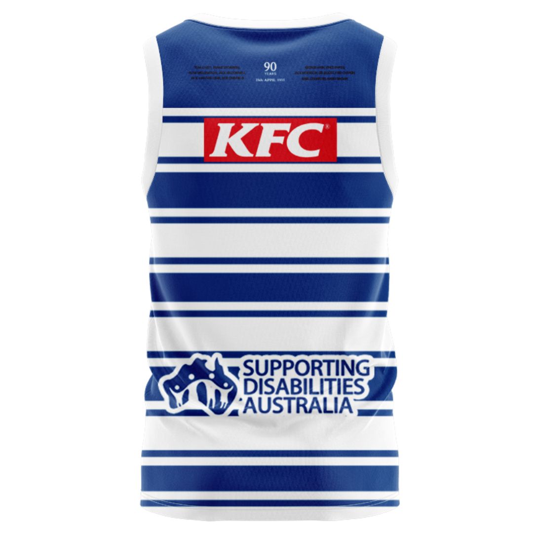Canterbury Bankstown Bulldogs 1935 Commemorative Singlet