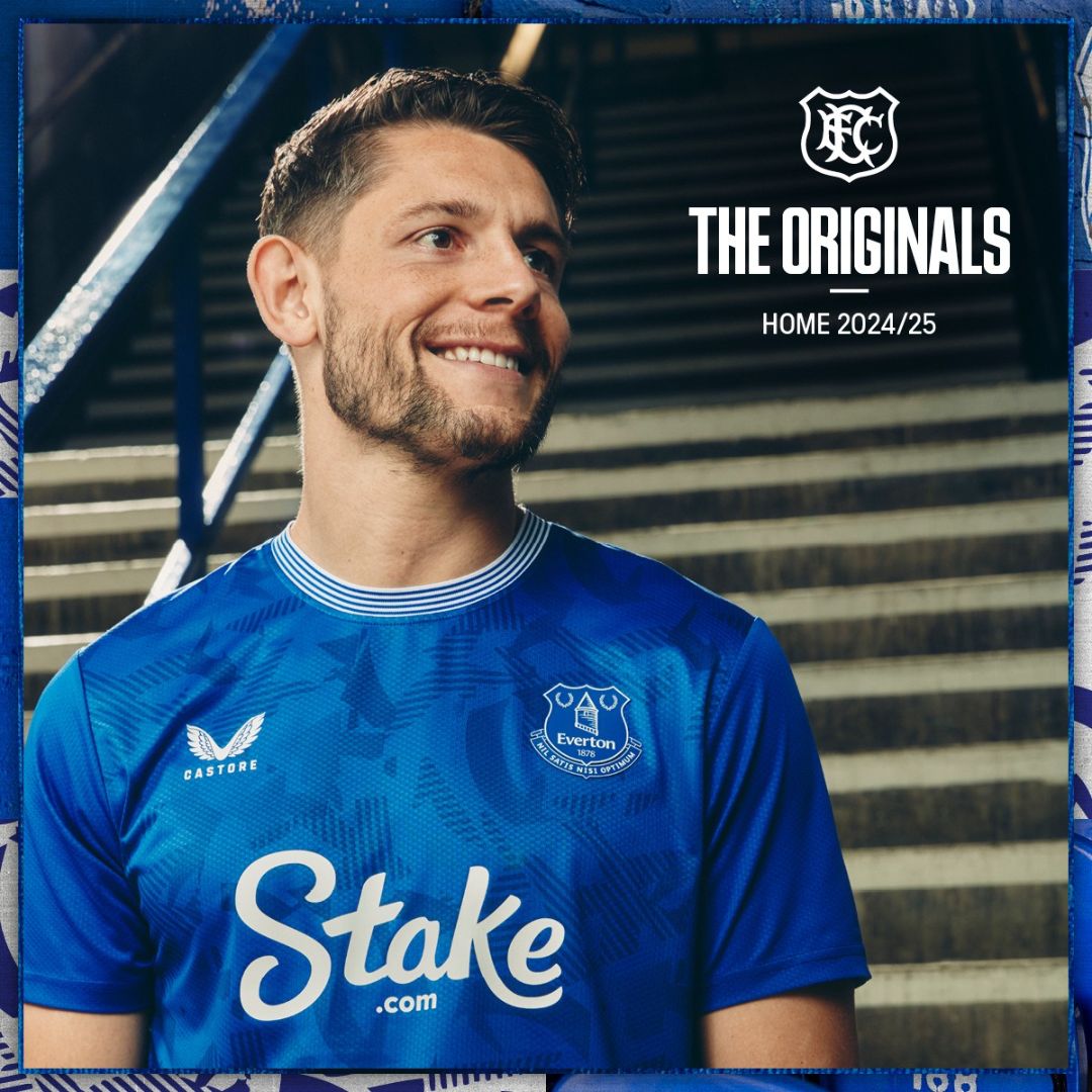 Everton 2024/25 Home Jersey Shirt (Add Your Own Name & Number)