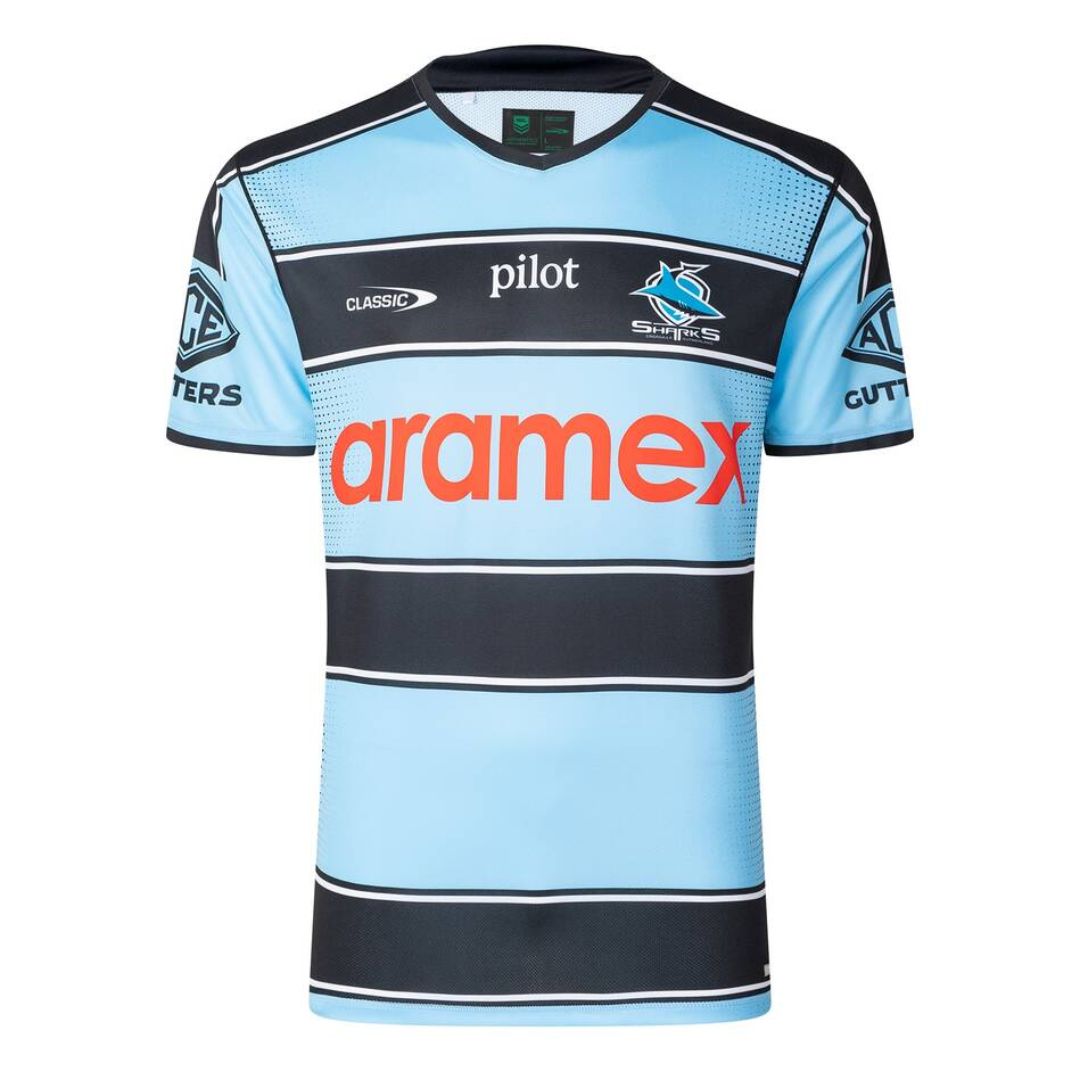 Cronulla Sutherland Sharks 2025 Warm Up Shirt
