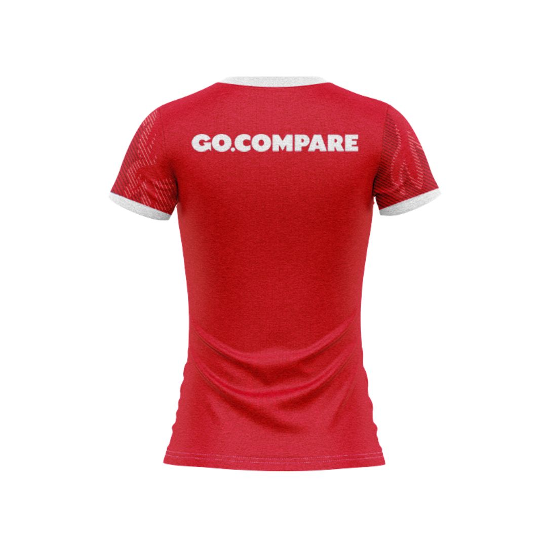 Wales Dragons Rugby 2024/25 Women's Home Match Jersey Shirt