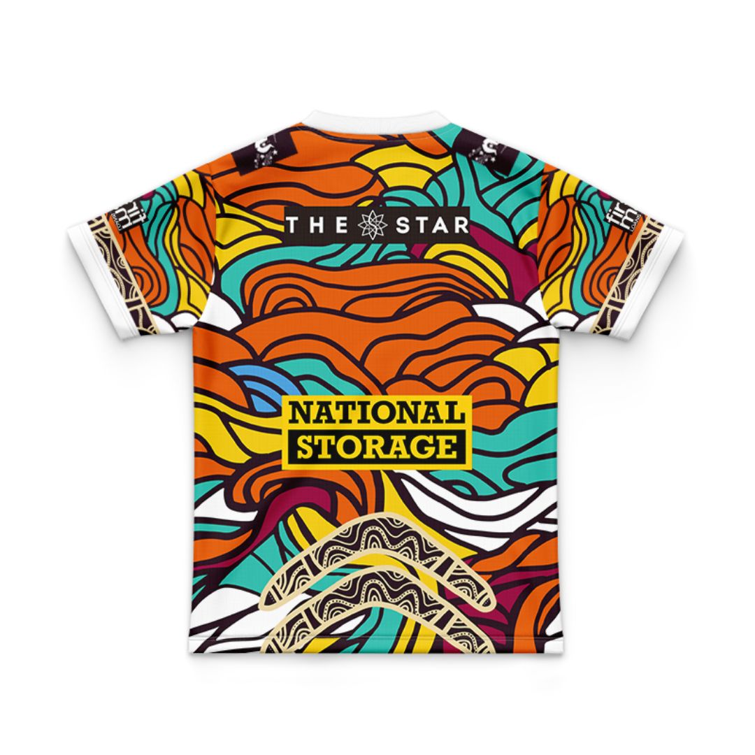 Brisbane Broncos 2023 Kids Indigenous Jersey