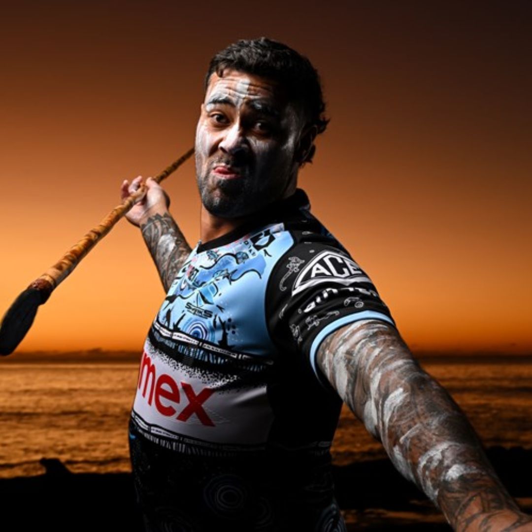 2022 Cronulla Sutherland Sharks Indigenous Jersey