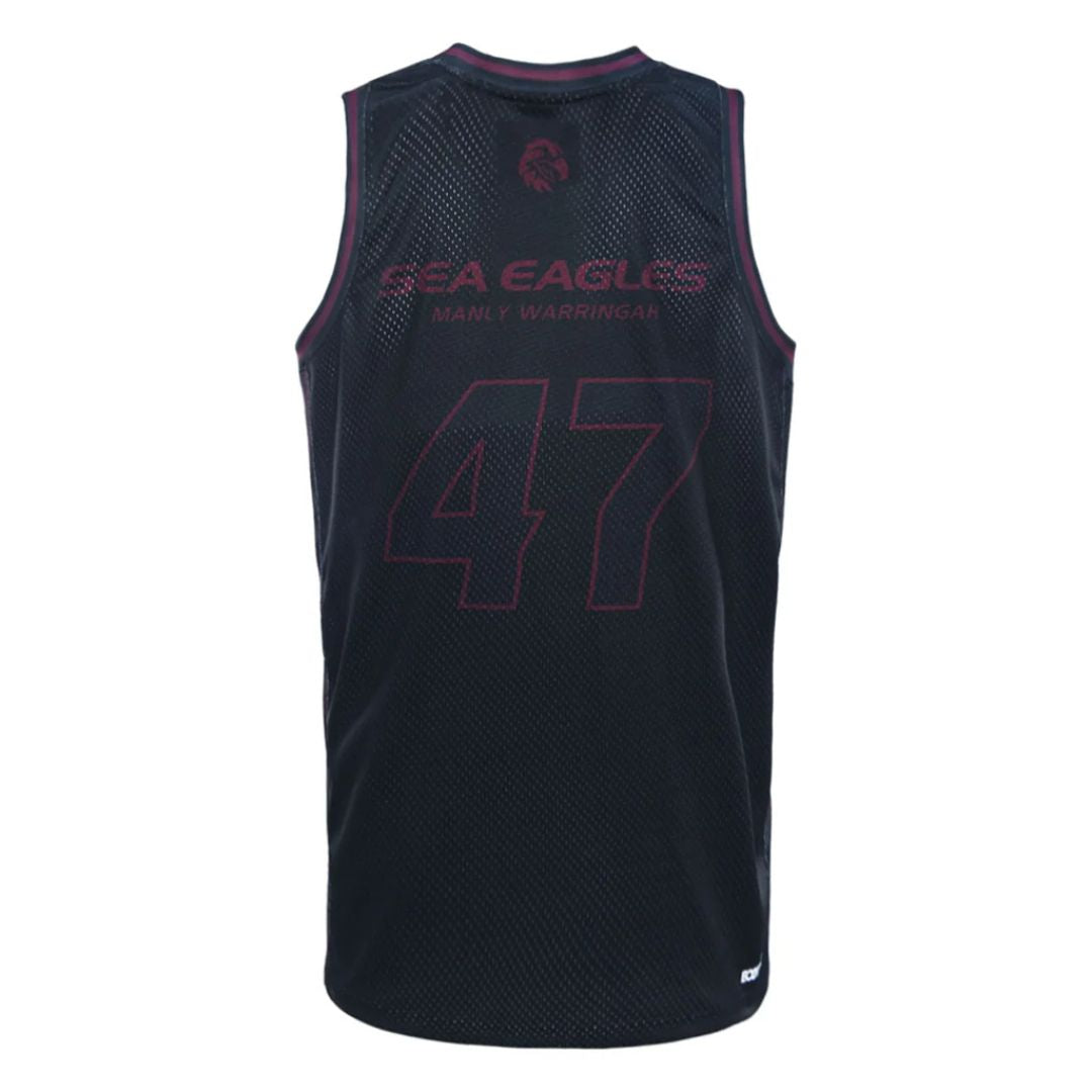 Manly Warringah Sea Eagles 2025 Basketball Singlet