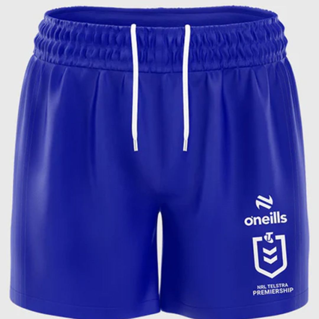 Canterbury Bankstown Bulldogs 2025 Long Gym Home Shorts