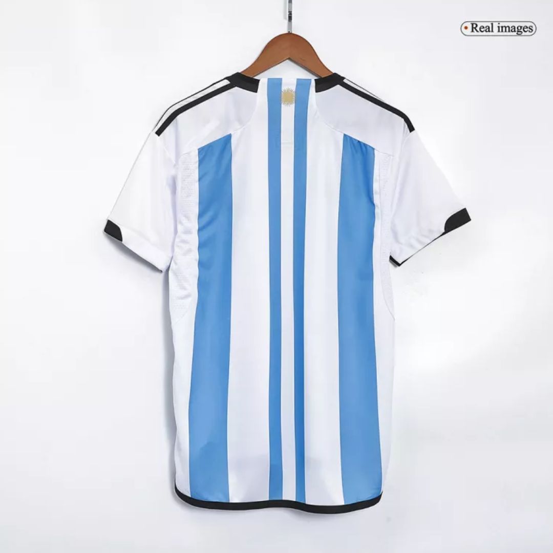 Argentina 2022-23 World Cup Home Jersey Shirt (3 Stars)