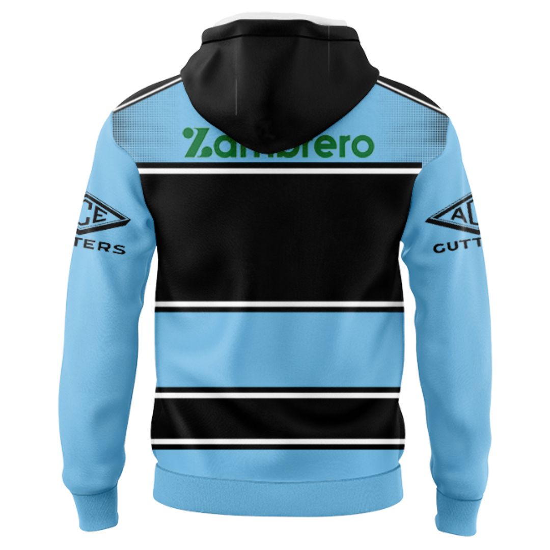 Cronulla Sutherland Sharks 2025 Warm Up Hoodie