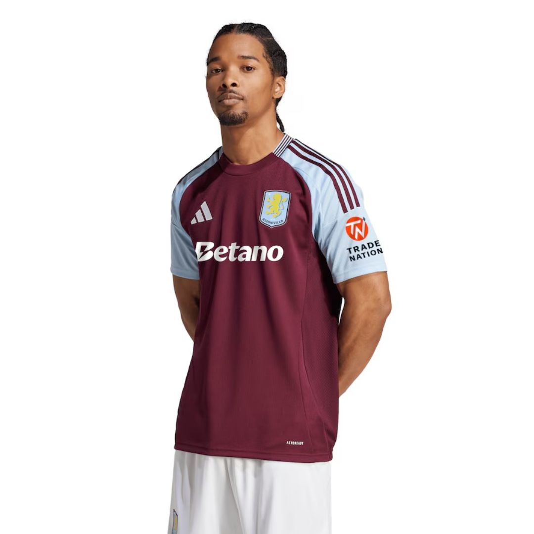 Aston Villa 2024/25 Home Jersey Shirt (Add Your Own Name & Number)
