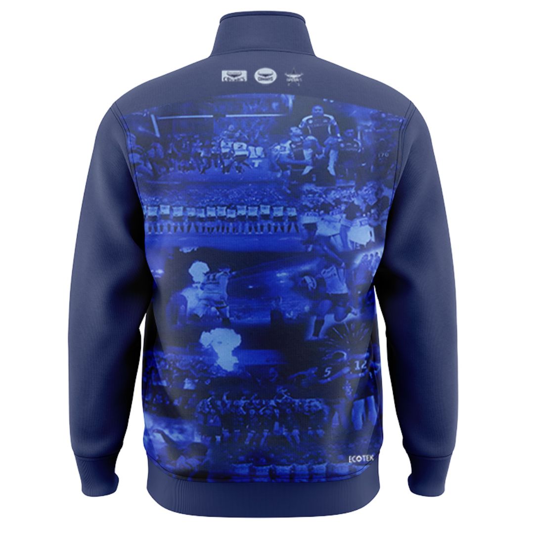 North Queensland Cowboys 2025 Warm Up Jacket with Zipper