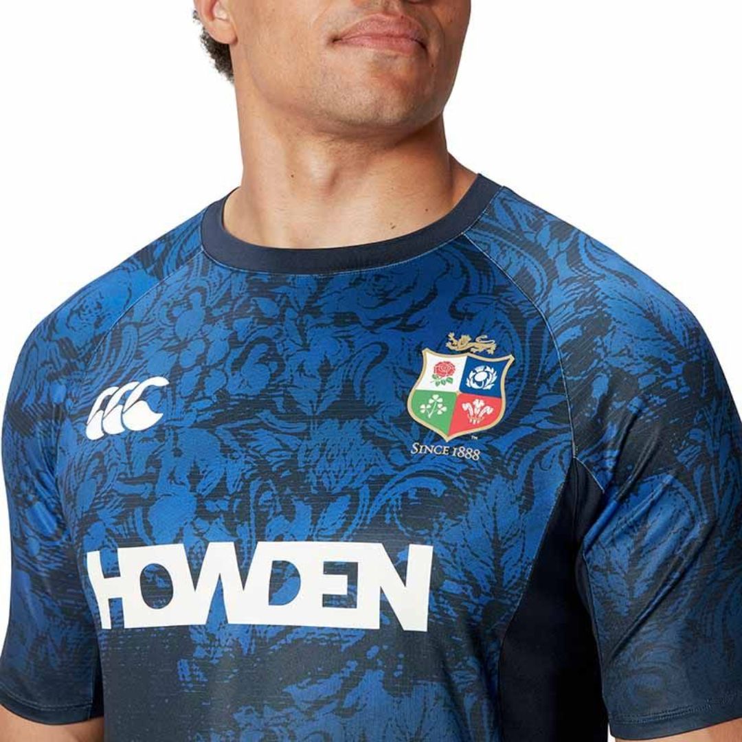 British & Irish Lions 2025 Superlight Navy Blue Training Shirt