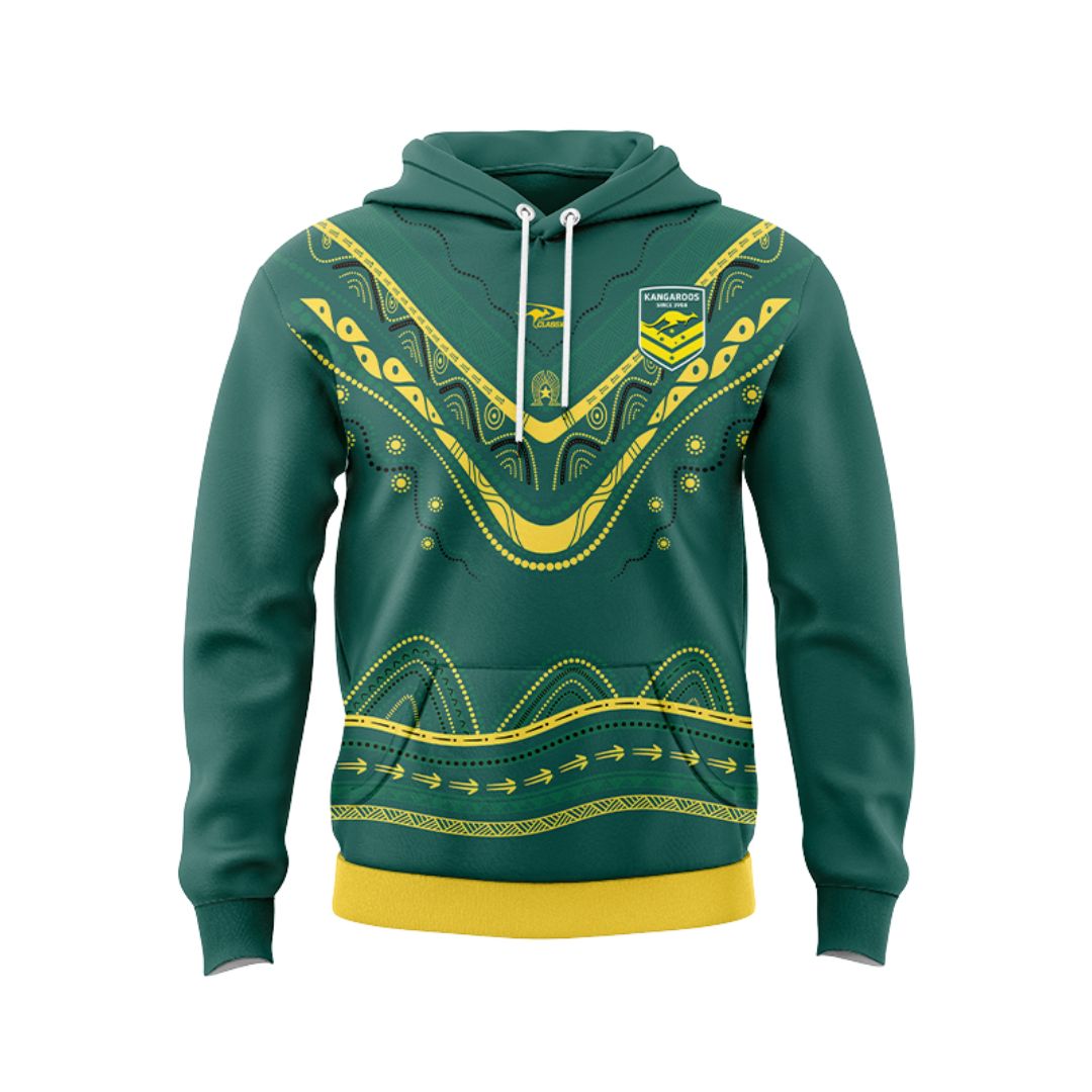 Australia Kangaroos 2024 Indigenous Hoodie