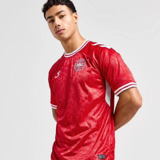 Denmark Euro 2024 Home Jersey Shirt