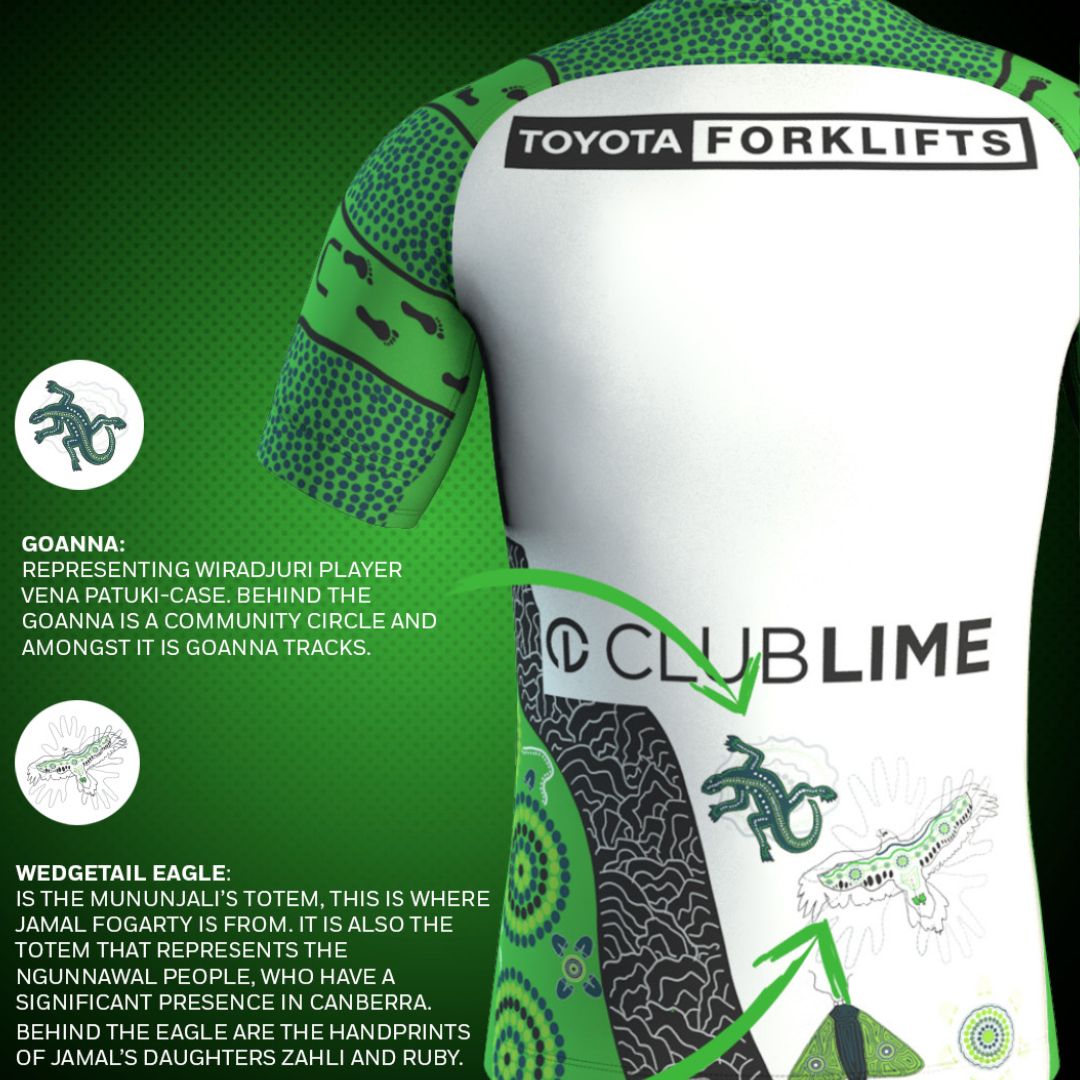 Canberra Raiders 2025 Indigenous Jersey