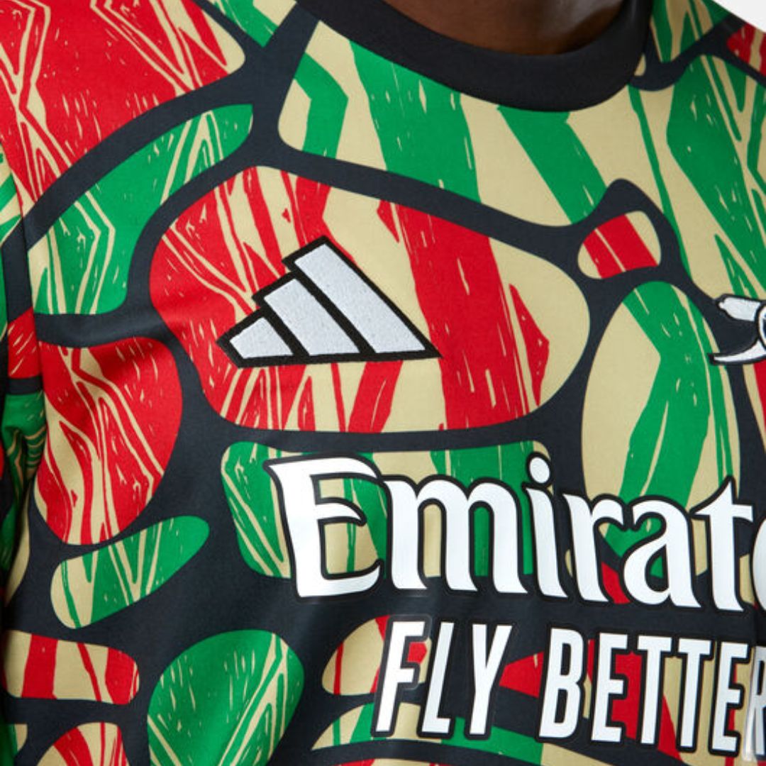 Arsenal Gunners 2024/25 Pre Match Jersey Shirt