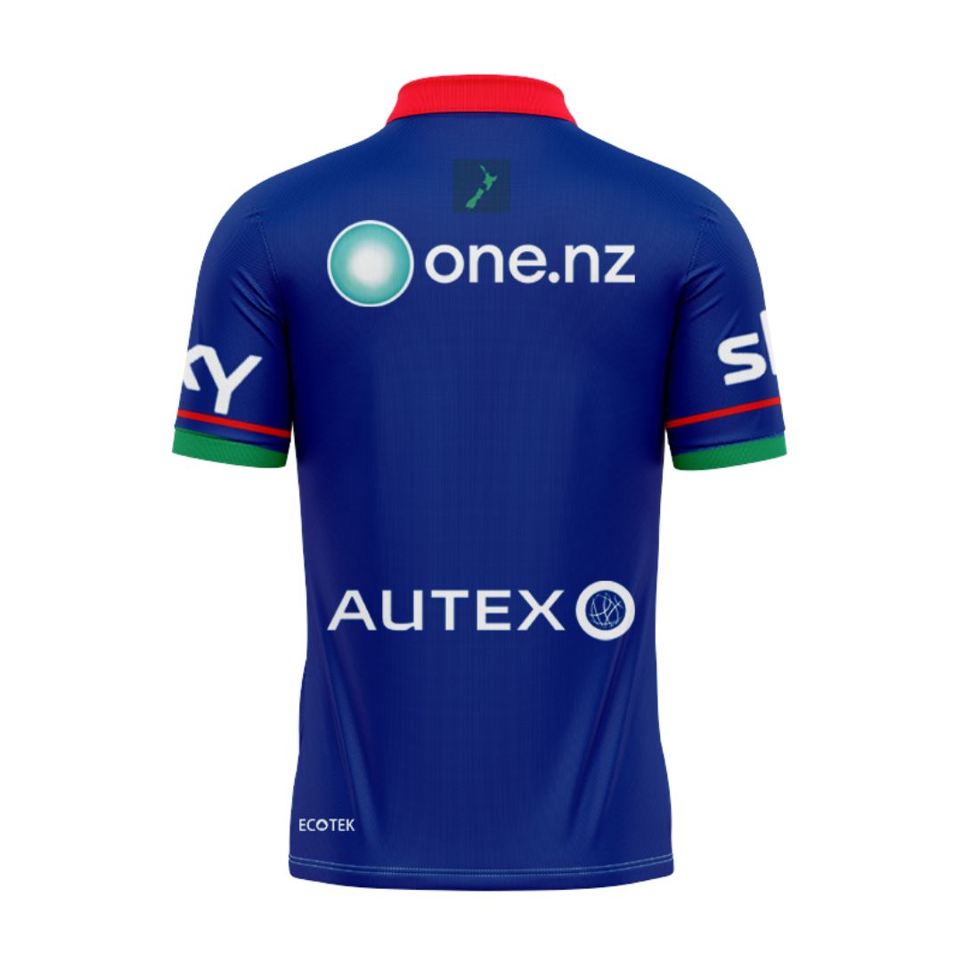 New Zealand Warriors 2025 Home Polo Shirt