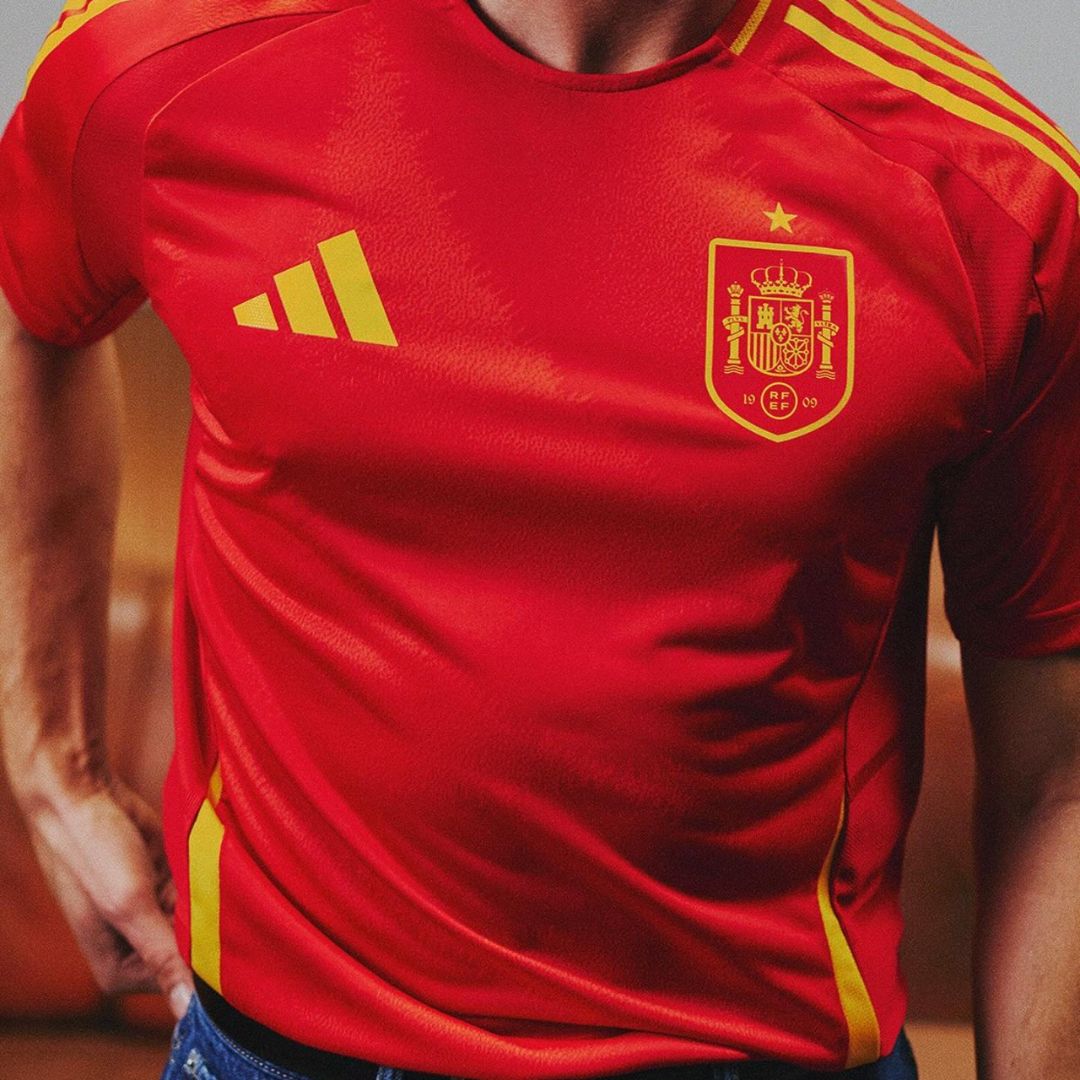 Spain Euro 2024 Home Jersey Shirt