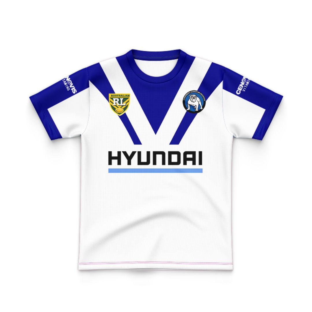 Canterbury Bankstown Bulldogs 1995 Kids Retro Jersey