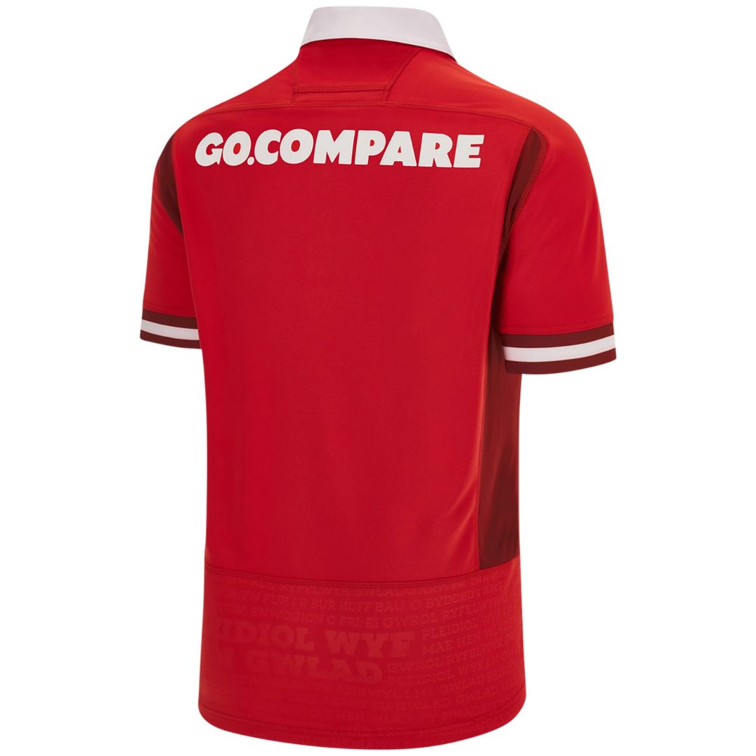 Wales Dragons Rugby 2024 Home Jersey