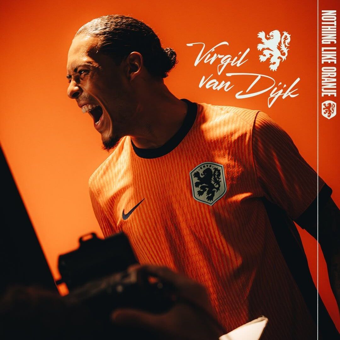 Netherlands Euro 2024 Home Jersey Shirt