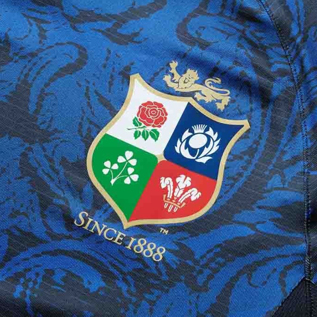 British & Irish Lions 2025 Superlight Navy Blue Training Shirt