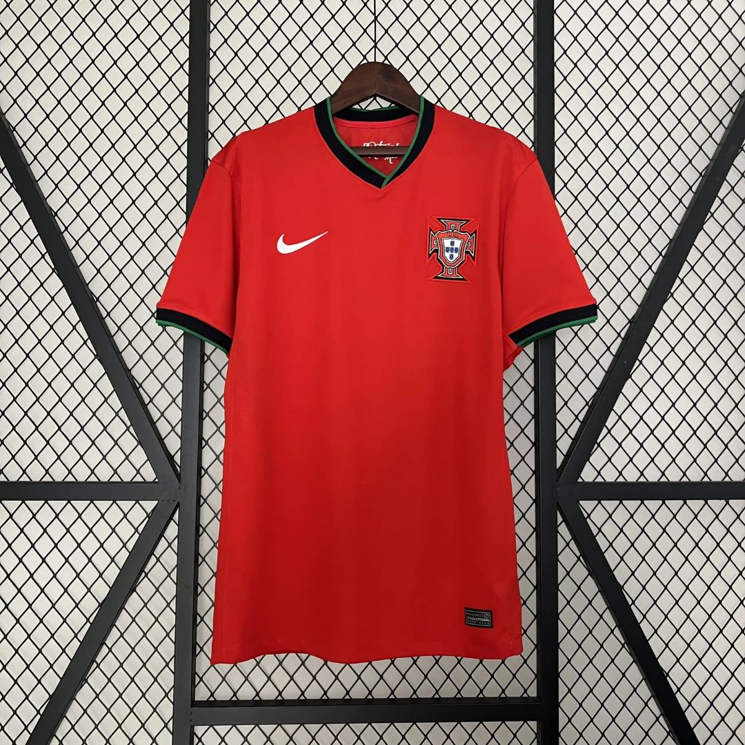 Portugal Soccer 2024 Euro Home Jersey Shirt
