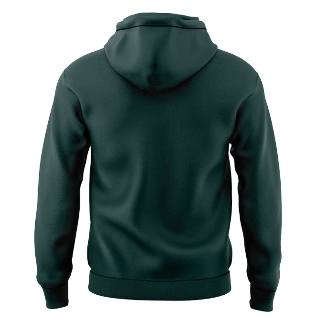 British & Irish Lions 2025 Green Training Zipper Hoodie