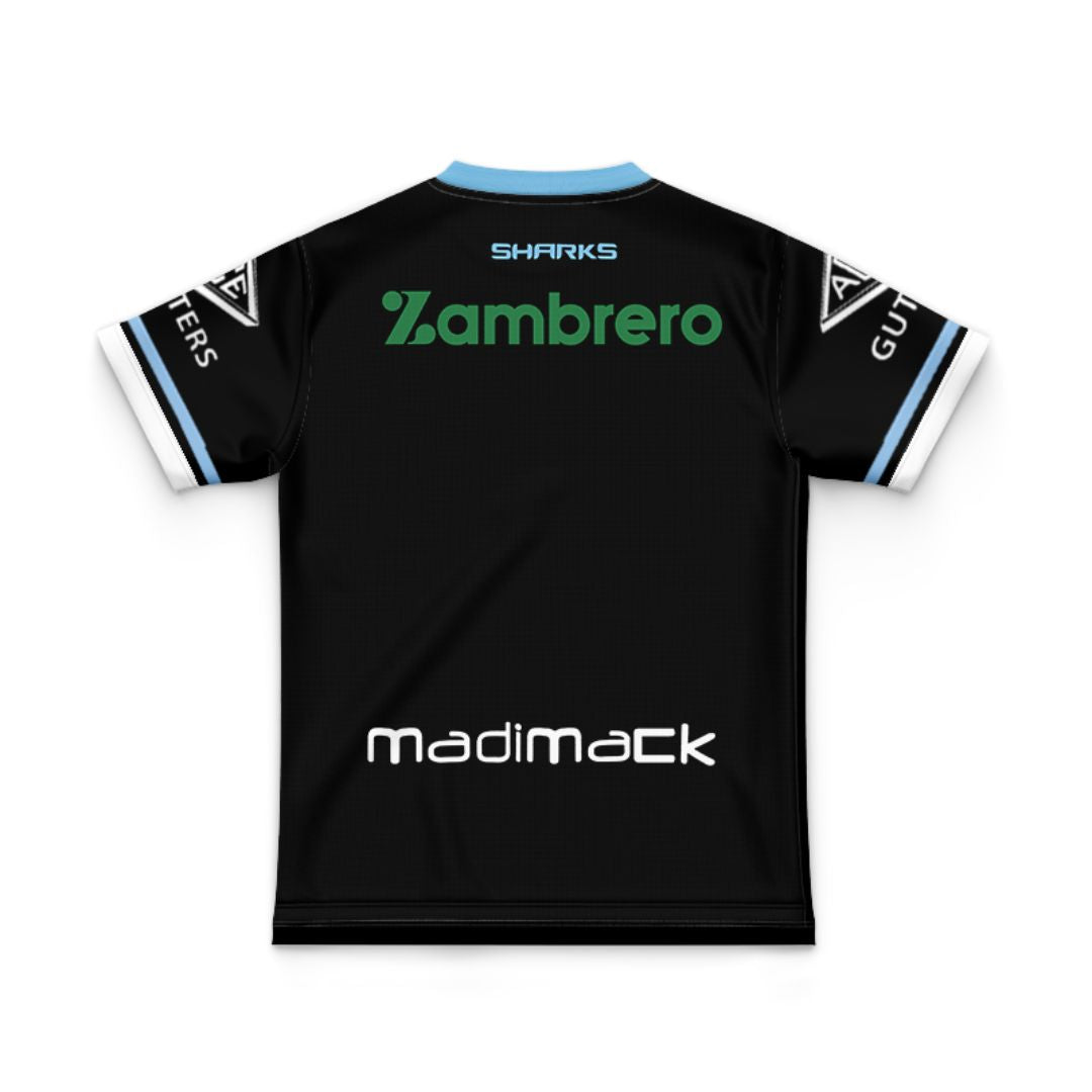 Cronulla Sutherland Sharks 2024 Kids Away Jersey