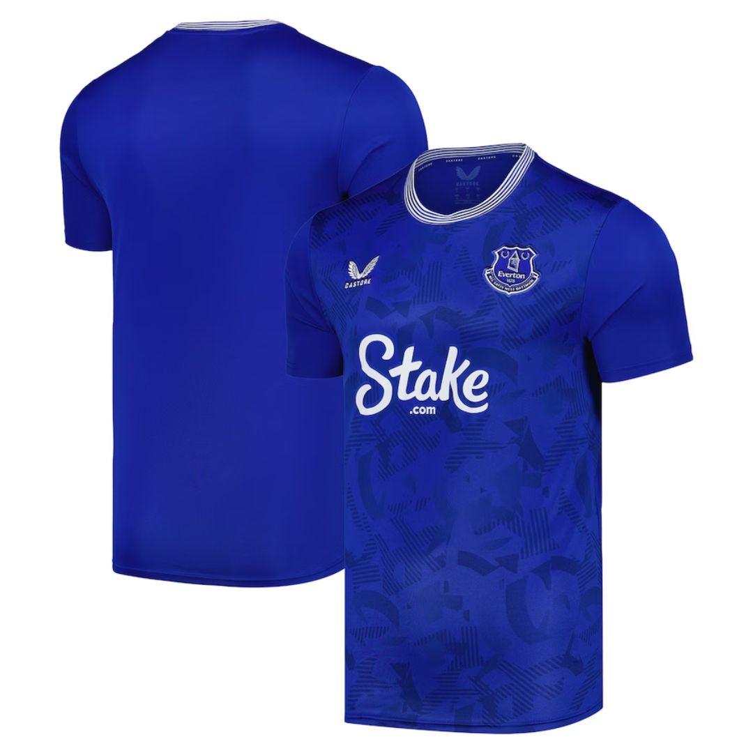 Everton 2024/25 Home Jersey Shirt (Add Your Own Name & Number)