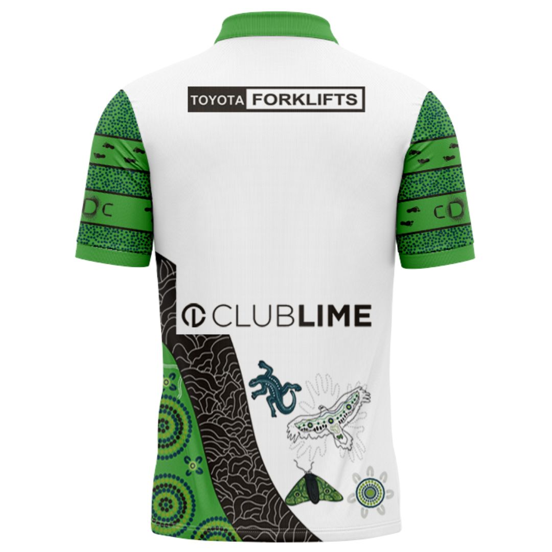 Canberra Raiders 2025 Indigenous Polo Shirt