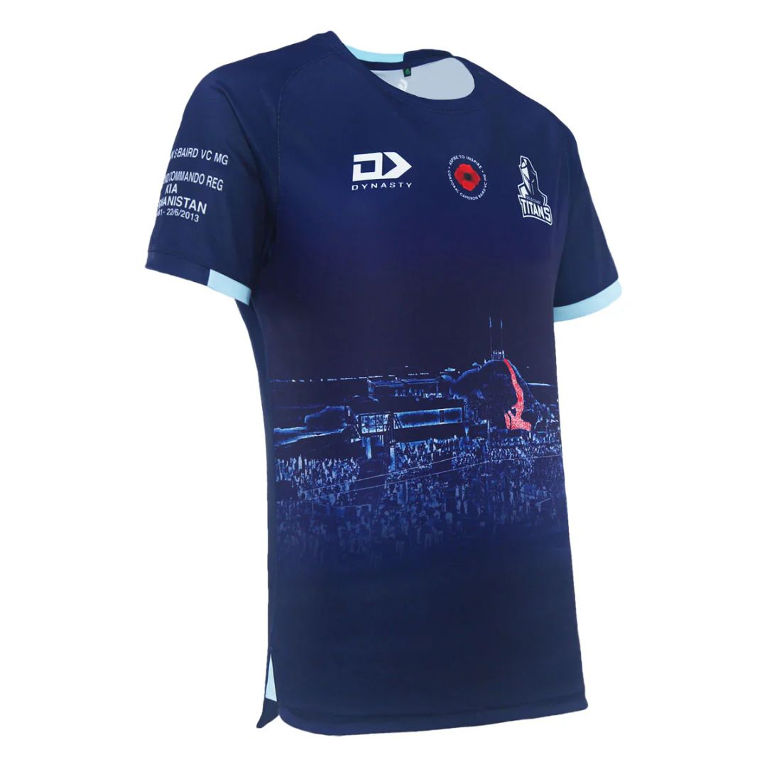 Gold Coast Titans 2024 ANZAC Warm Up Shirt