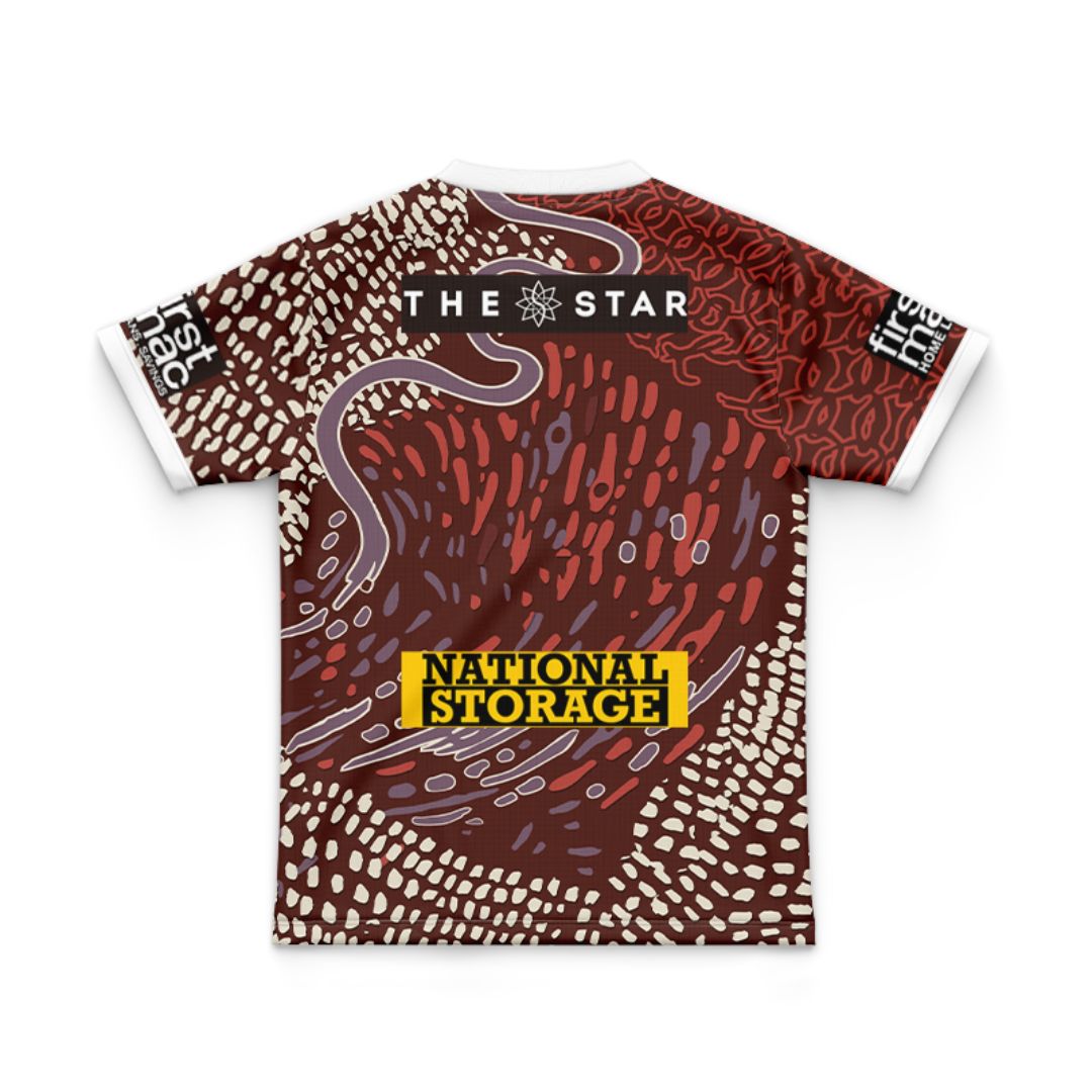 Brisbane Broncos 2024 Kids Indigenous Jersey