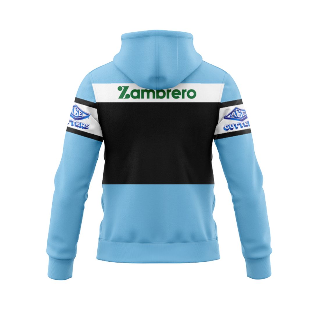 Cronulla Sutherland Sharks 2025 Home Hoodie with Zipper