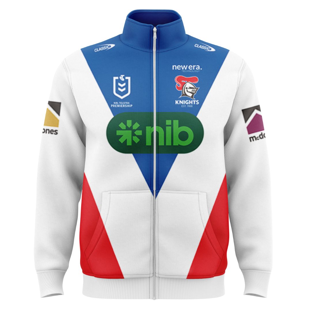 Newcastle Knights 2025 Away Jacket with Zipper