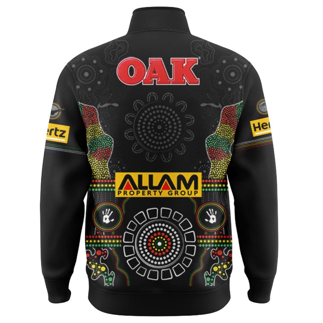 Penrith Panthers 2025 Indigenous Jacket with Zipper