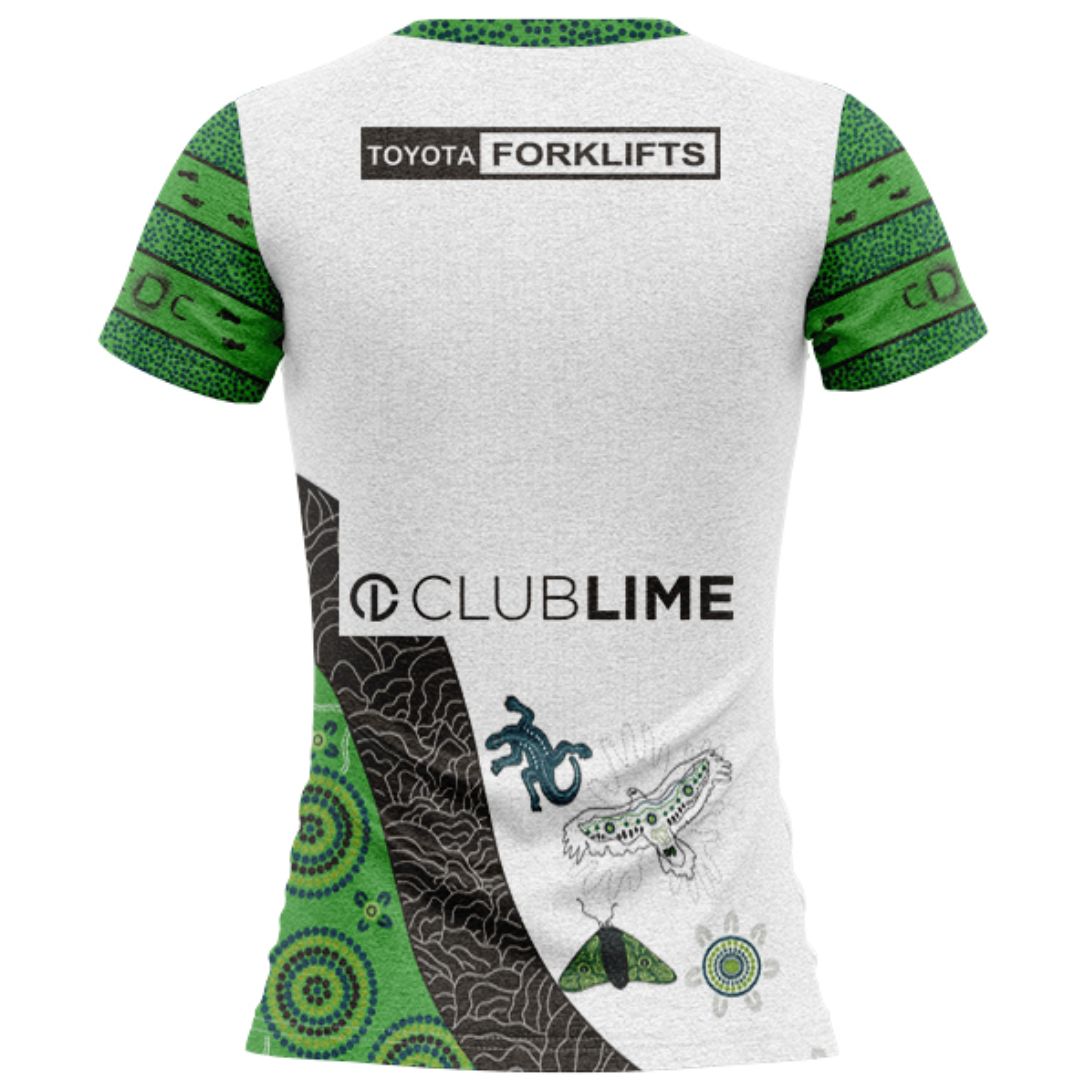 Canberra Raiders 2025 Women's Indigenous Shirt