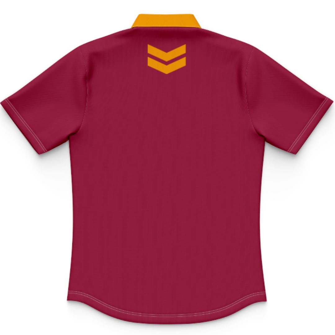 Brisbane Broncos 2025 Kids Training Polo Shirt