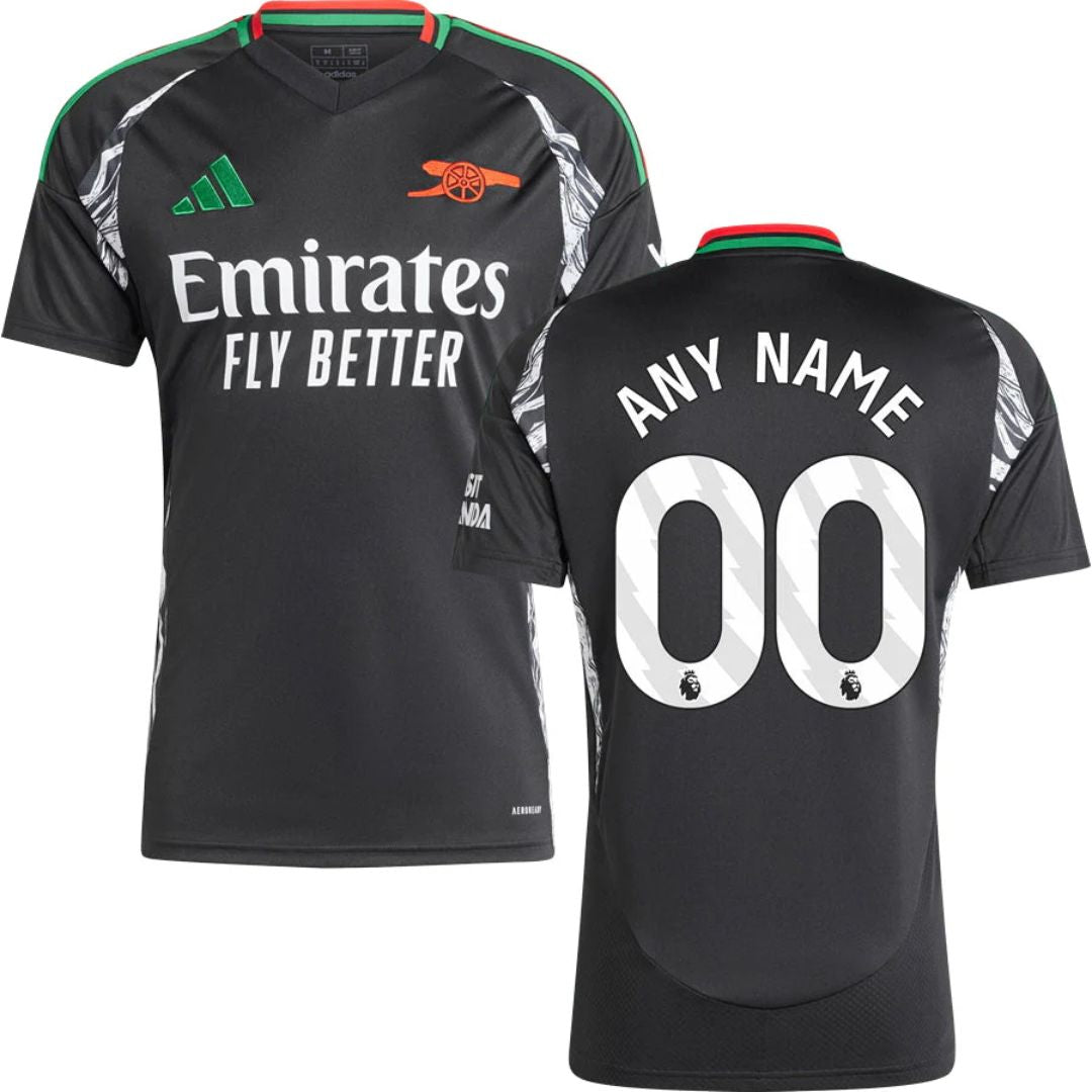 Arsenal Gunners 2024/25 Kids Away Jersey Shirt (Add Your Own Name & Number)