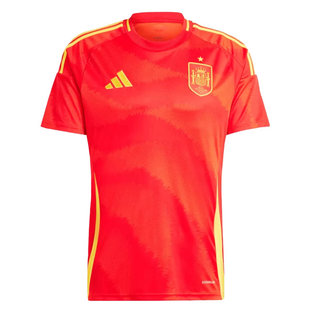 Spain Euro 2024 Home Jersey Shirt