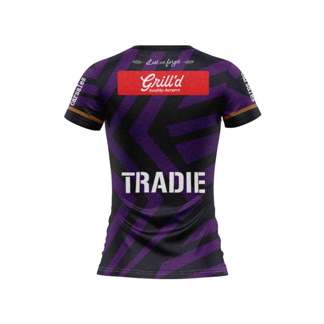 Melbourne Storm 2024 Women's ANZAC Shirt