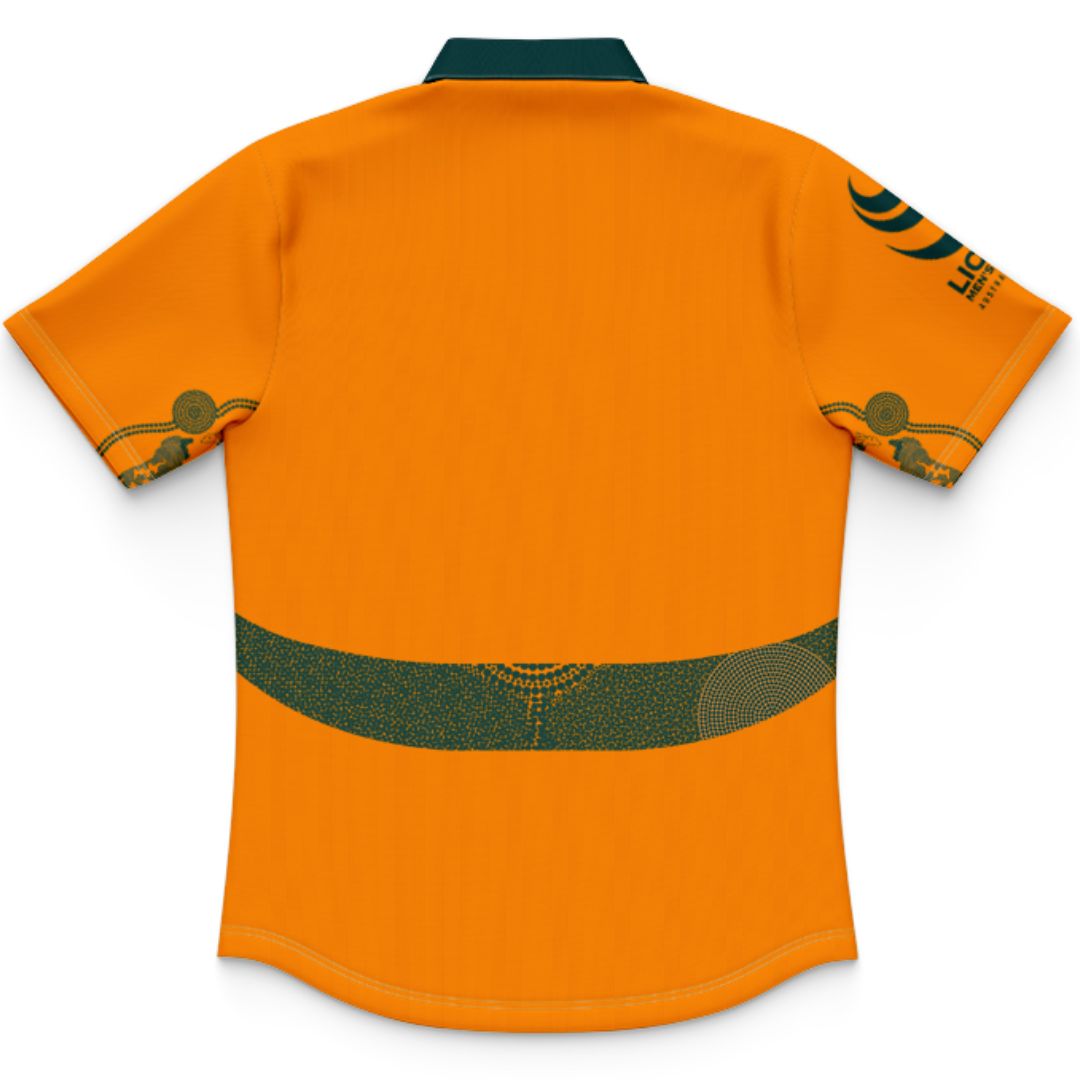 Australian Wallabies 2025 Kids Lions Tour Polo Shirt