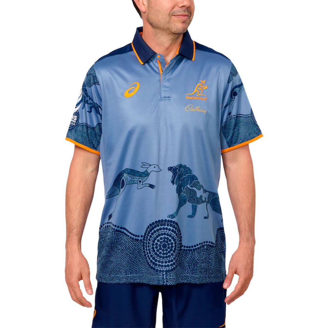 Australia Wallabies 2024 Lions Tour Training Polo Shirt