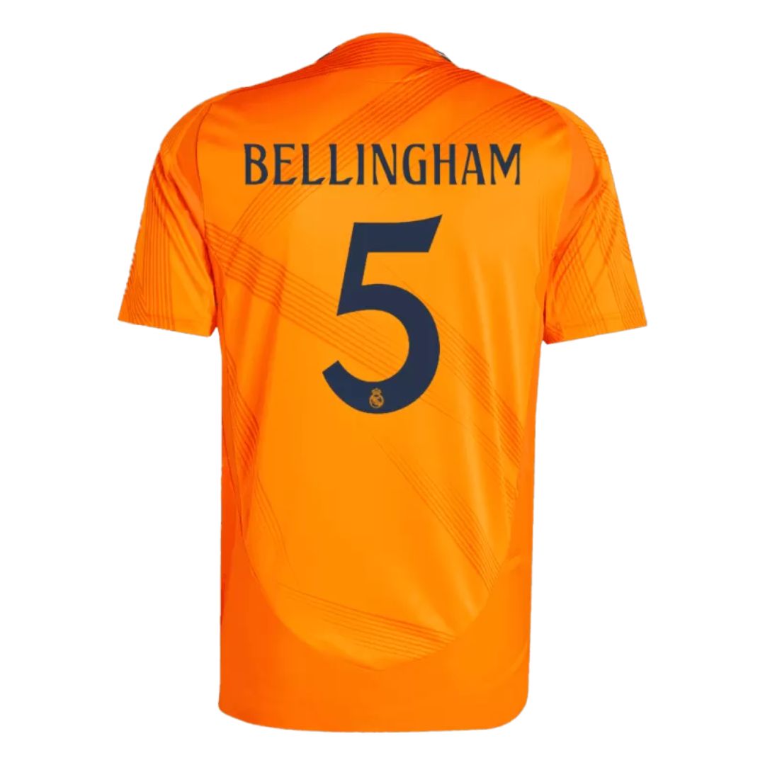 Real Madrid 2024/25 Bellingham #5 Away Jersey Shirt