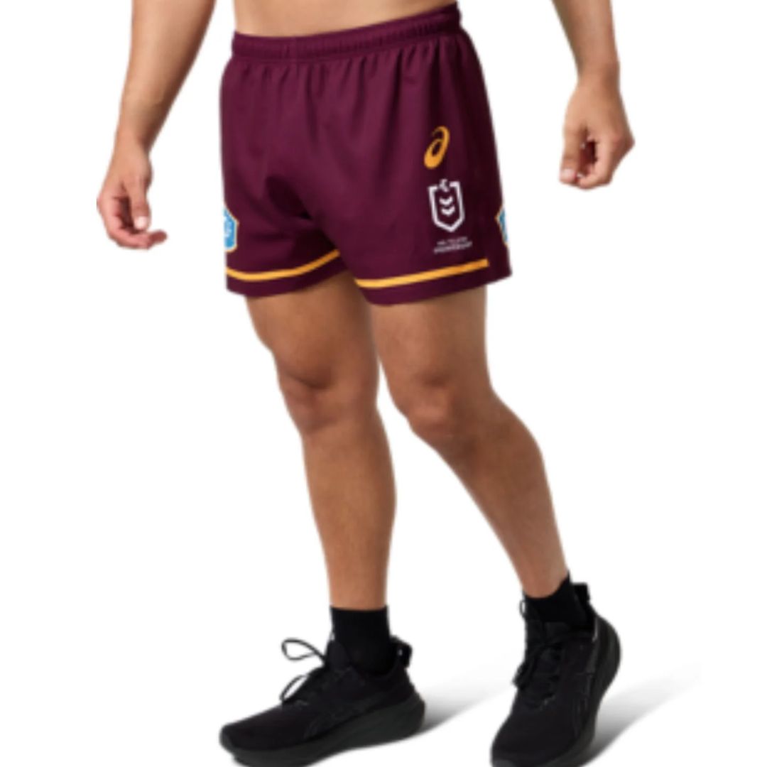 Brisbane Broncos 2025 Home Training Shorts