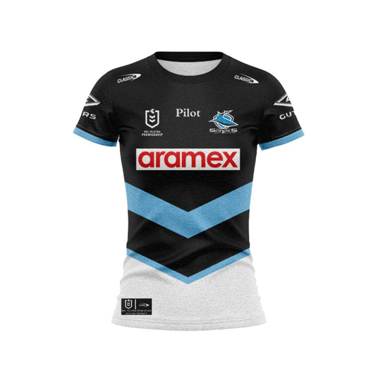 Cronulla Sutherland Sharks 2025 Women's Away Shirt