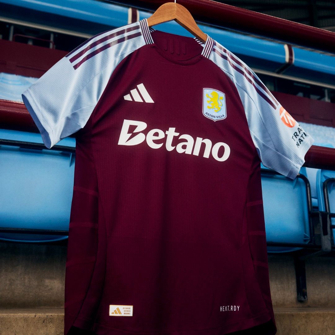 Aston Villa 2024/25 Home Jersey Shirt (Add Your Own Name & Number)